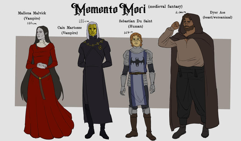 Personagens originais - 2025